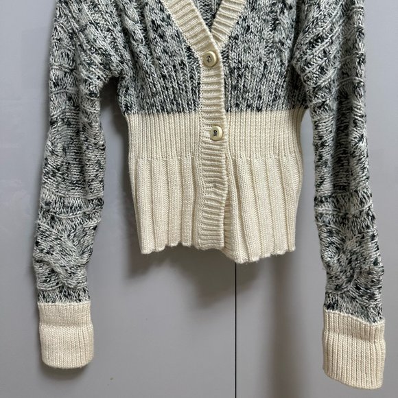 sold @ ebay ~ Miss Sixty Cardigan Sweater Wool & Mohair - Made in Italy - Picture 5 of 10